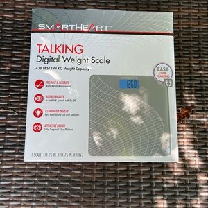 SmartHeart Digital Weight Scale with Talking Feature